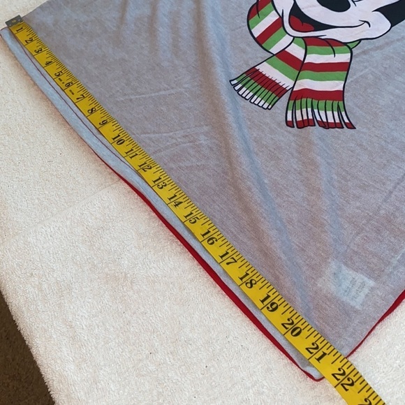 Disney pajamas Mickey/Minnie top/pants long sleeve rounded neckline Sz Med NWT - Picture 5 of 12